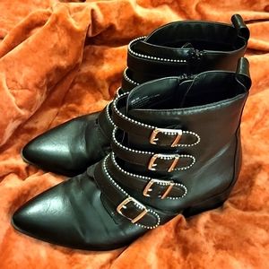 Lane Bryant 10W Buckle Boots